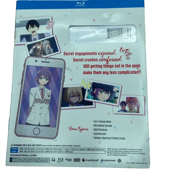 A Couple Of Cuckoos: Season 1 Part 2 - 2 Discs 12 Episodes Blu-Ray Subtitled New - Picture 4 of 5